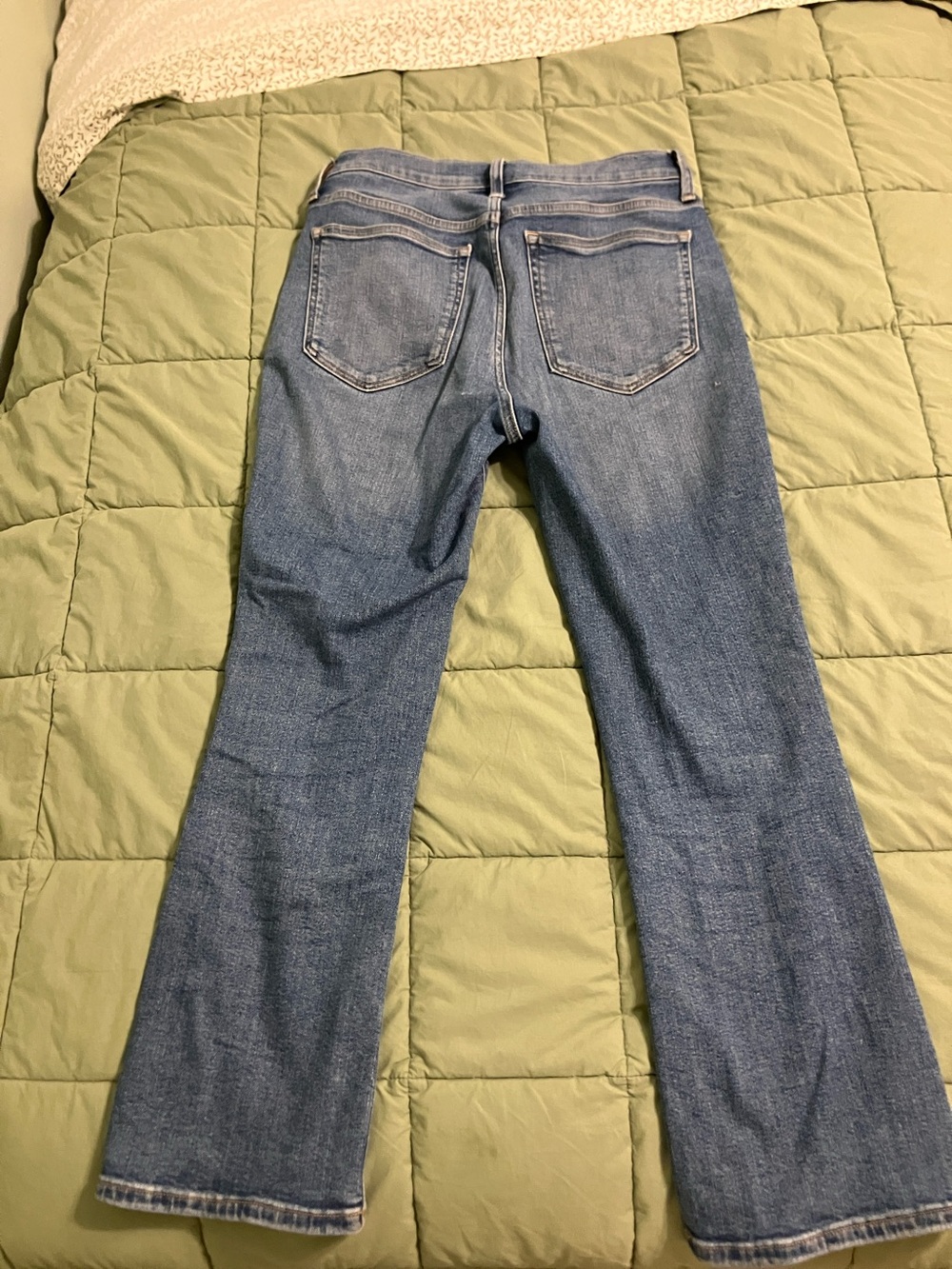 J.Crew Flare Crop Mid Rise Jeans - Picture 6 of 6
